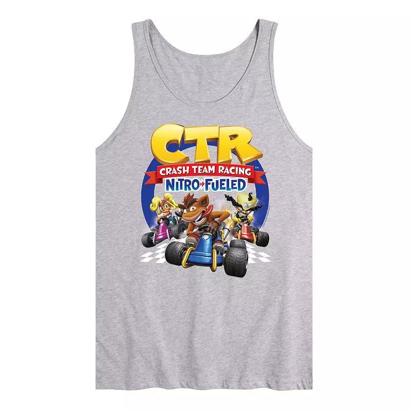 Mens Crash Bandicoot Racing Tank Top Product Image