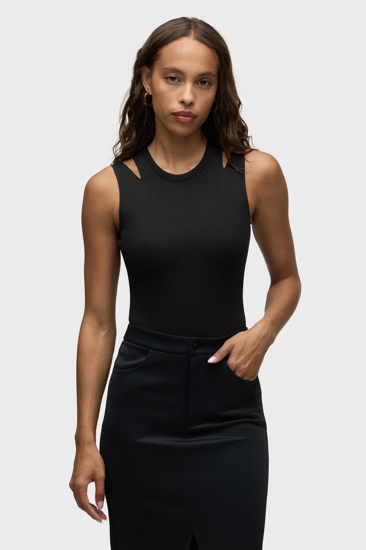 Cut Out Bodysuit Female Product Image