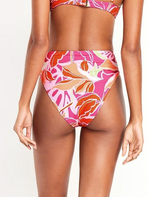 Extra High-Waisted French-Cut Bikini Swim Bottoms Product Image