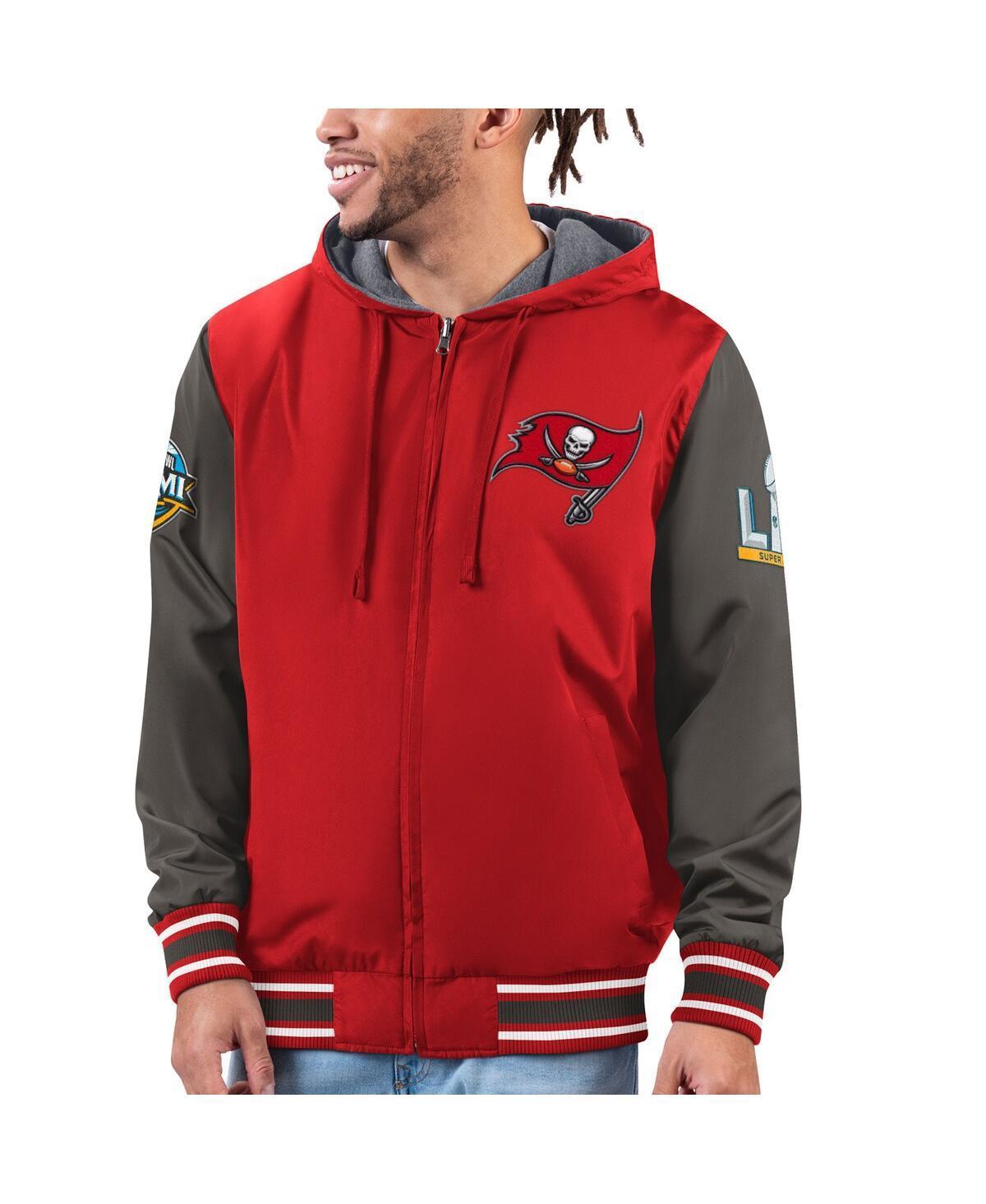 Mens G-iii Sports by Carl Banks Red Tampa Bay Buccaneers Commemorative Reversible Full-Zip Jacket - Red Product Image