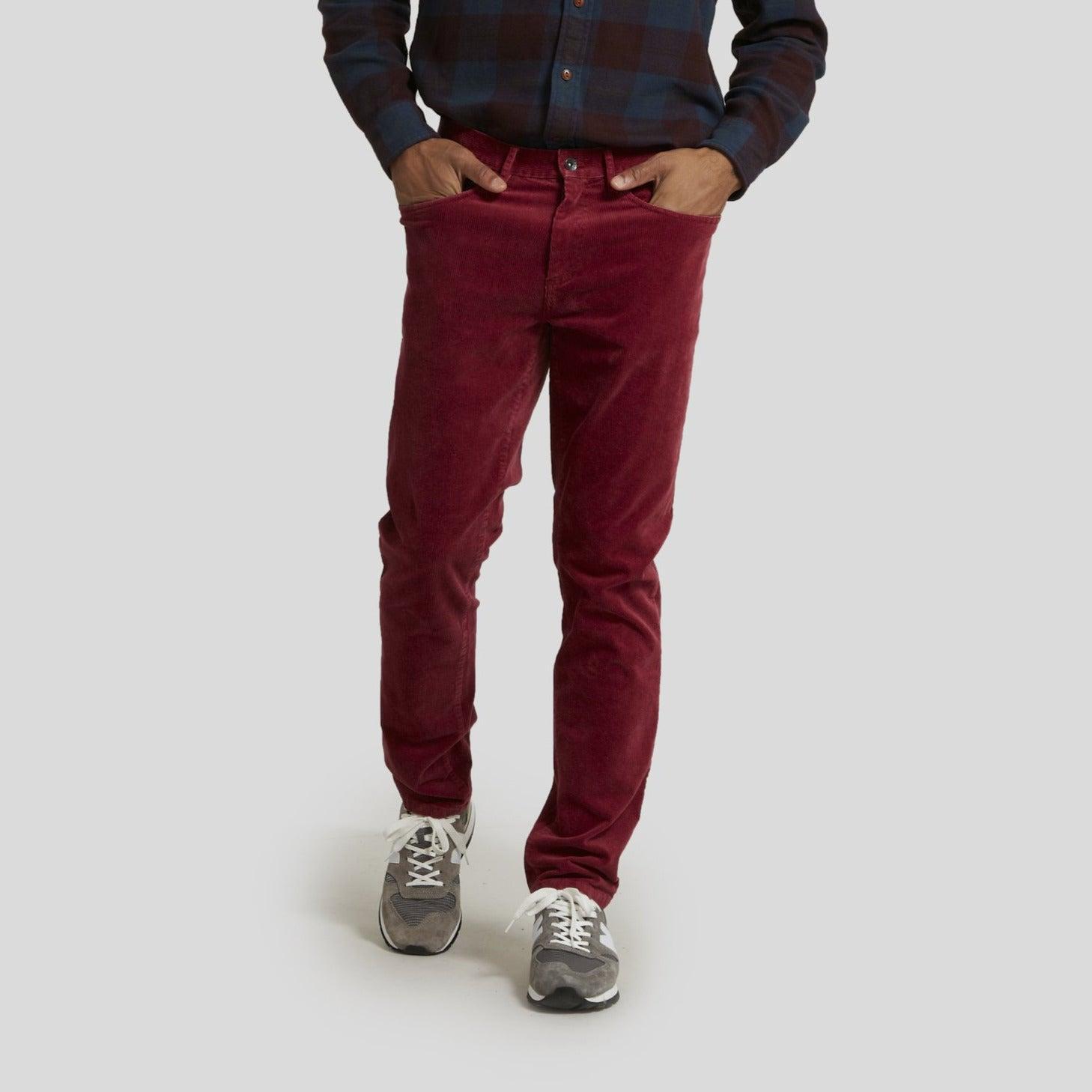 Burlington Corduroy 5 Pockets - Crimson Product Image