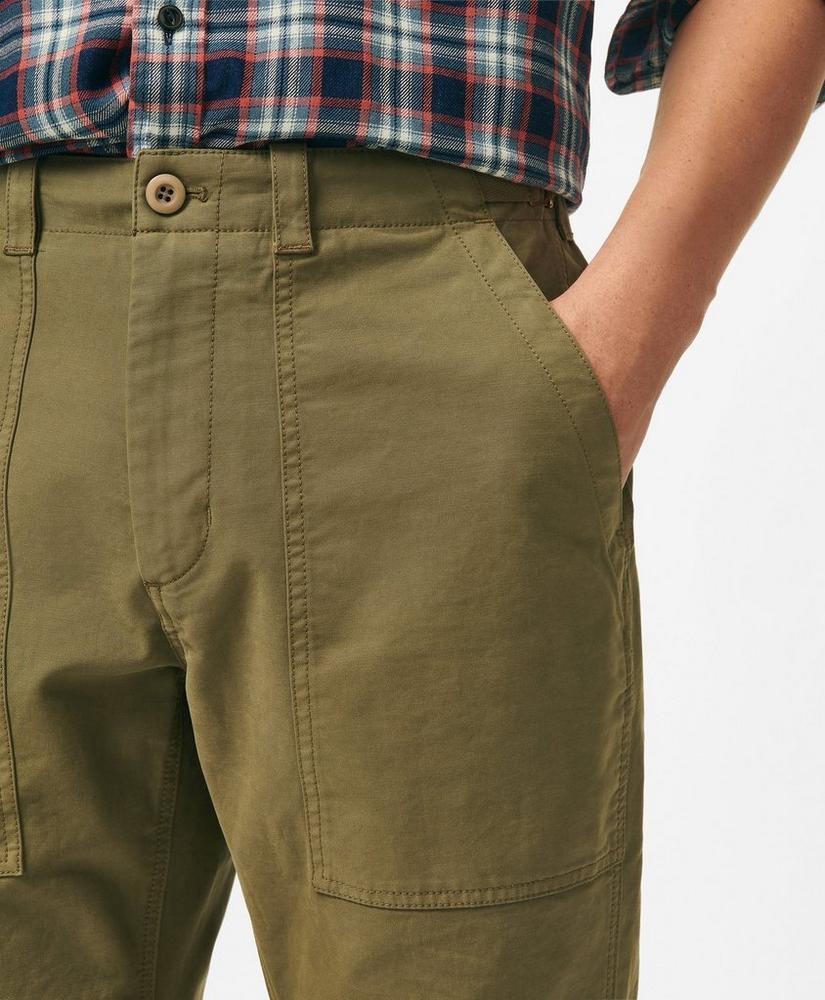 Military Pants in Cotton Blend Product Image