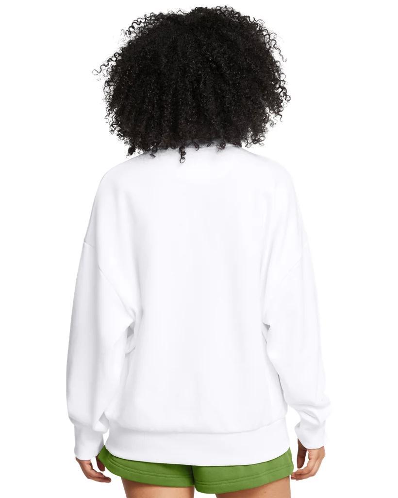 Women's UA Icon Heavyweight Terry Oversized Crew Product Image