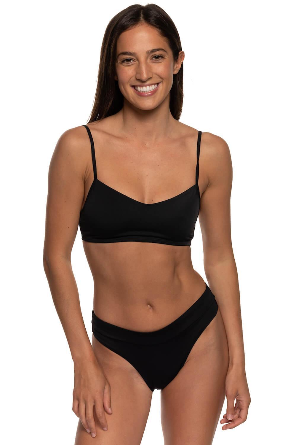 Alanna Bikini Bottom - Black Female Product Image