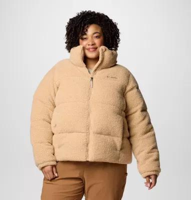 Columbia Women's Puffect Sherpa Jacket - Plus Size- Product Image