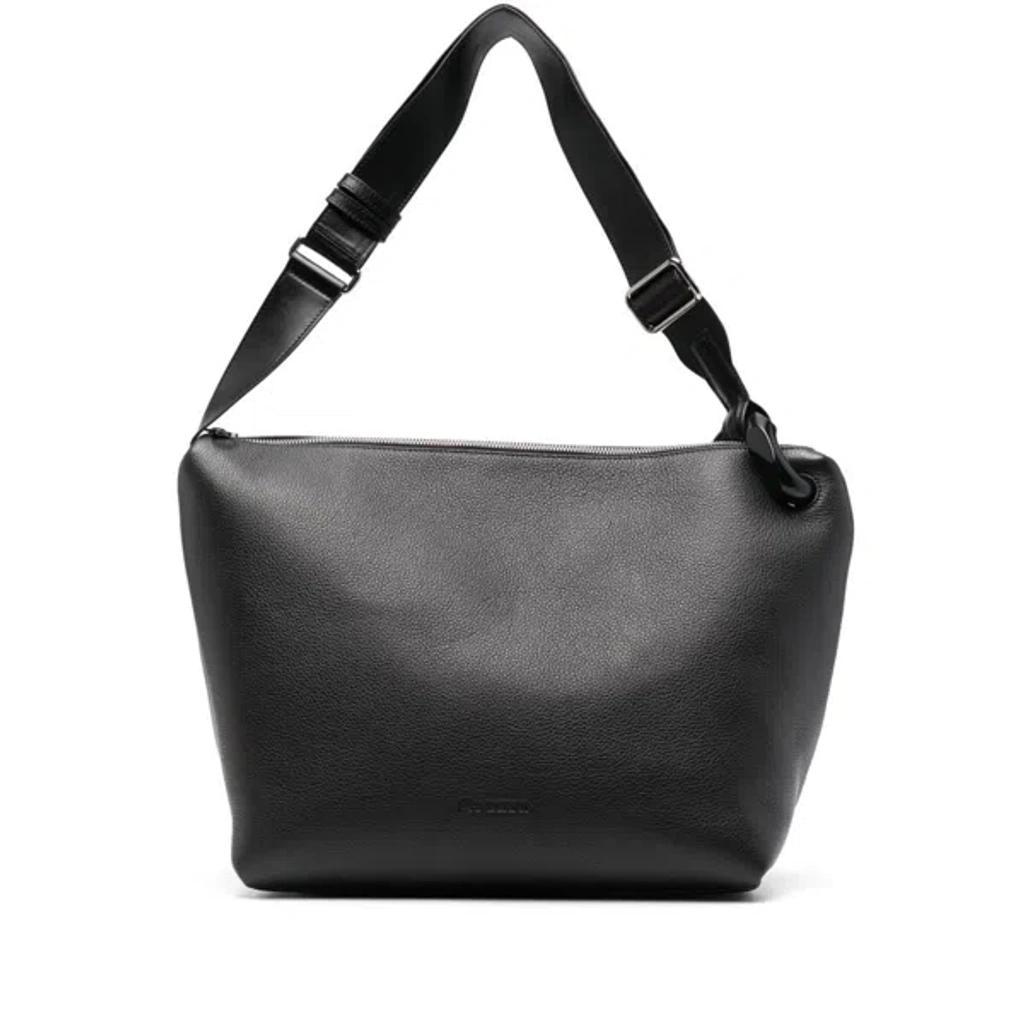 JW ANDERSON Corner Puffy Nylon Shoulder Bag In Black Product Image