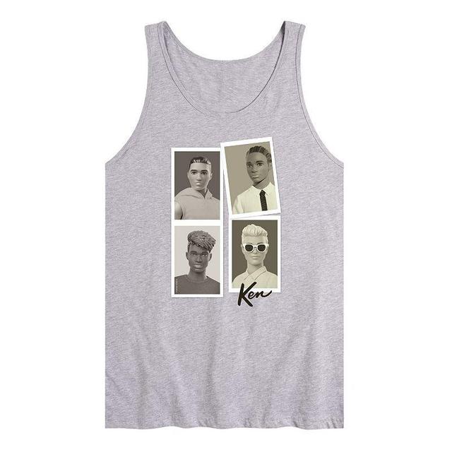 Mens Barbie Ken Photo Grid Tank Top Product Image