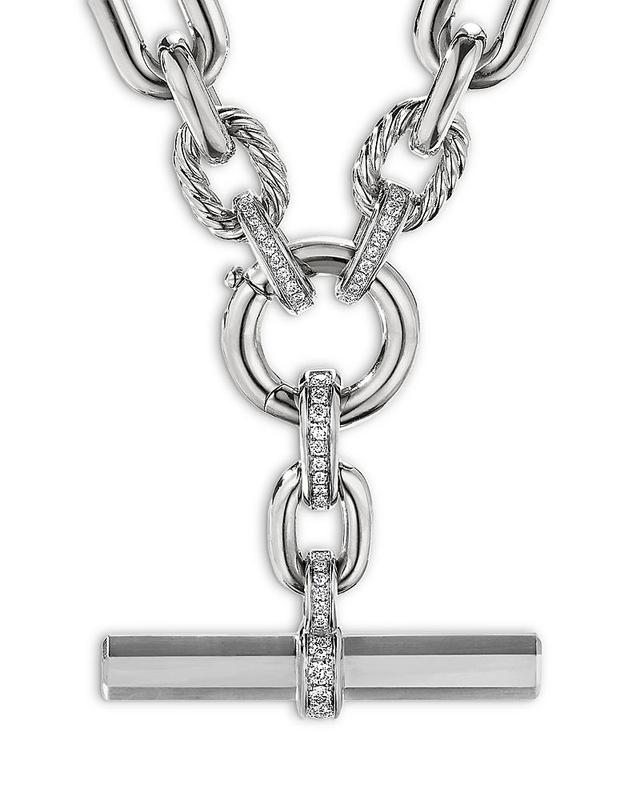 Womens Lexington Chain Necklace in Sterling Silver Product Image