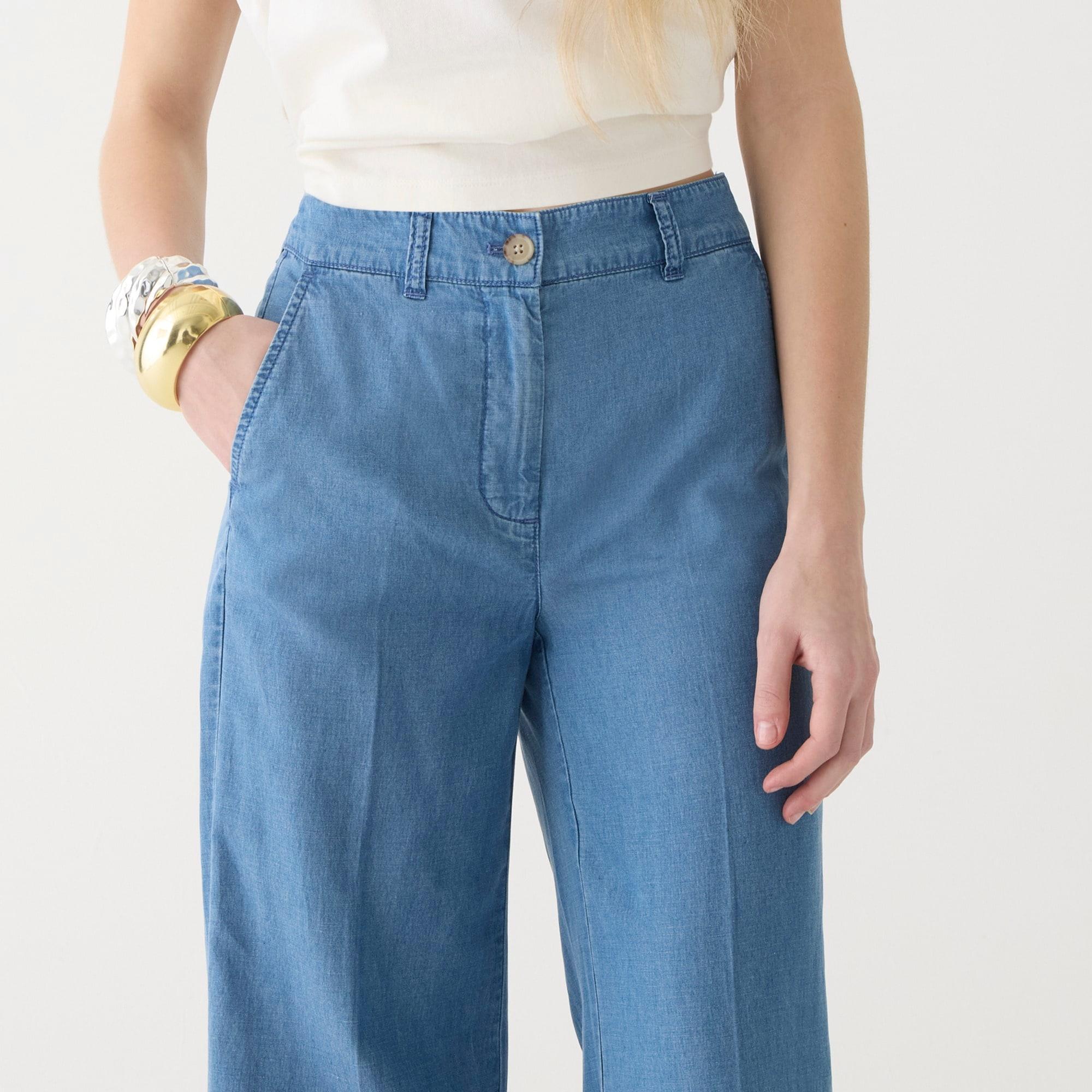 Carolina flare chambray pant Product Image