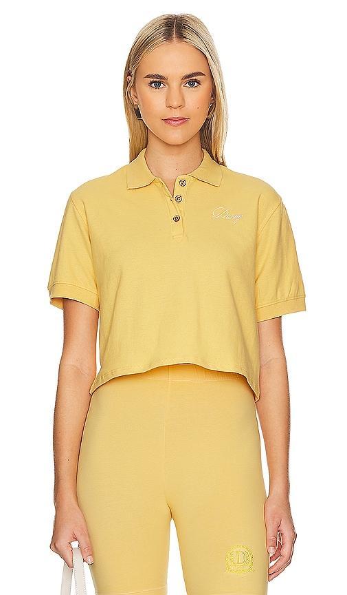 Cropped Polo Top Product Image