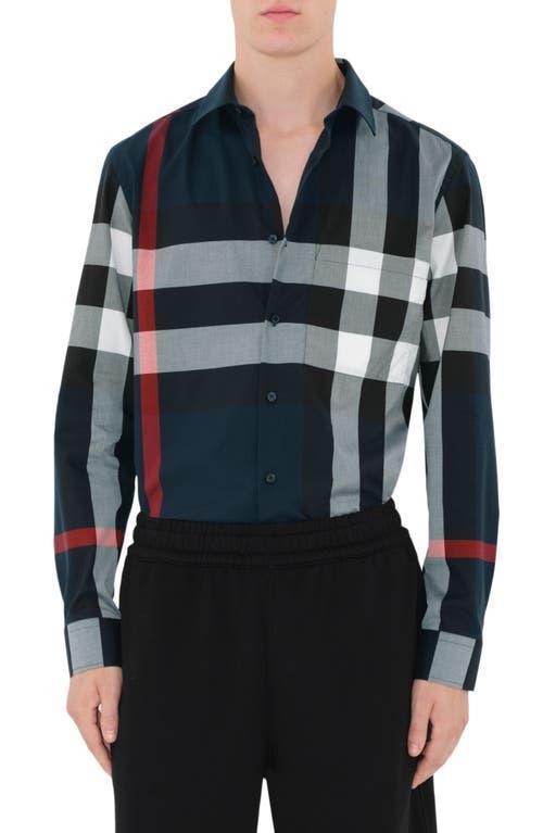 Mens Summerton Check Button-Front Shirt Product Image