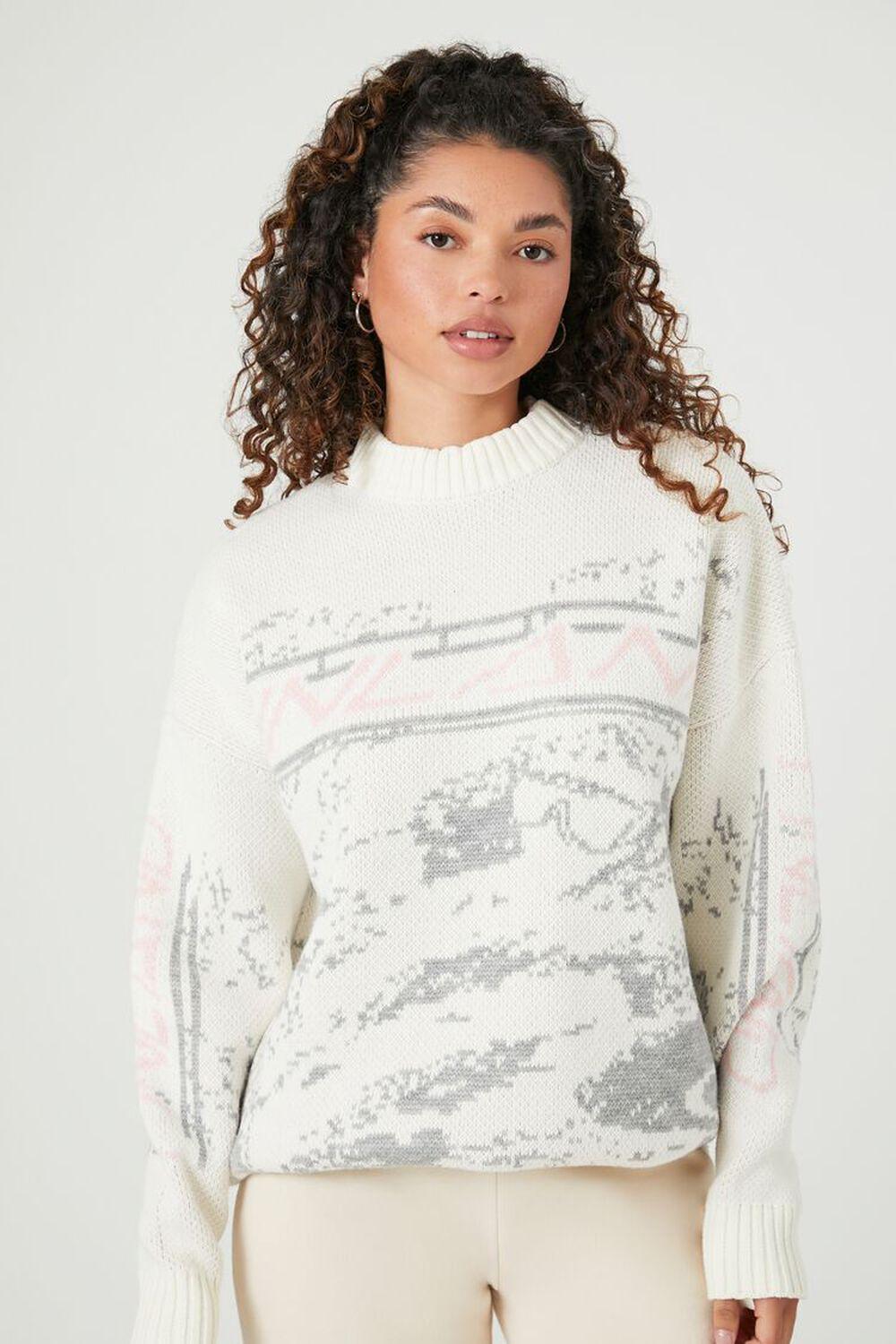 Abstract Outdoor Sweater | Forever 21 product image