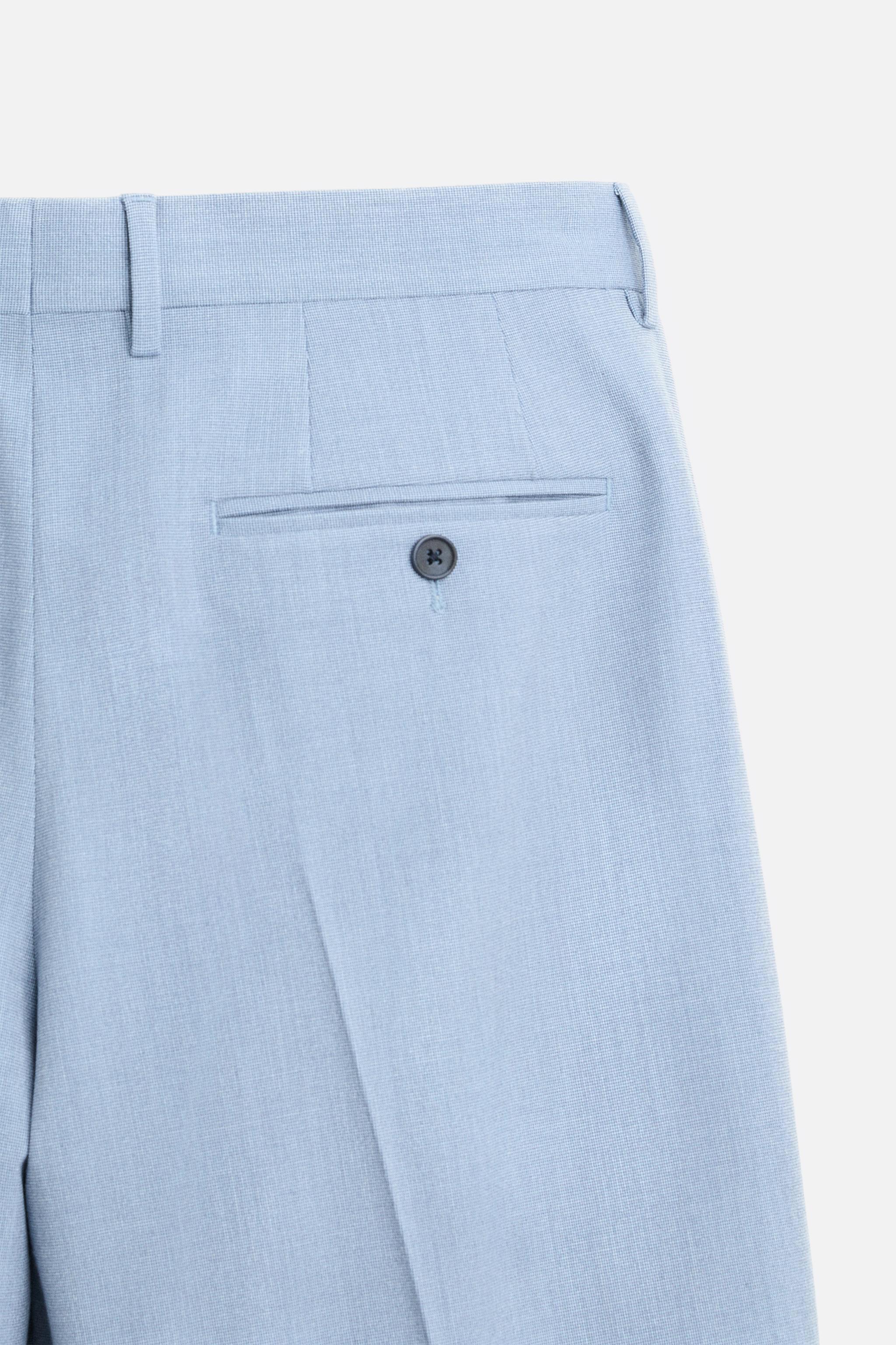 TEXTURED SUIT PANTS Product Image