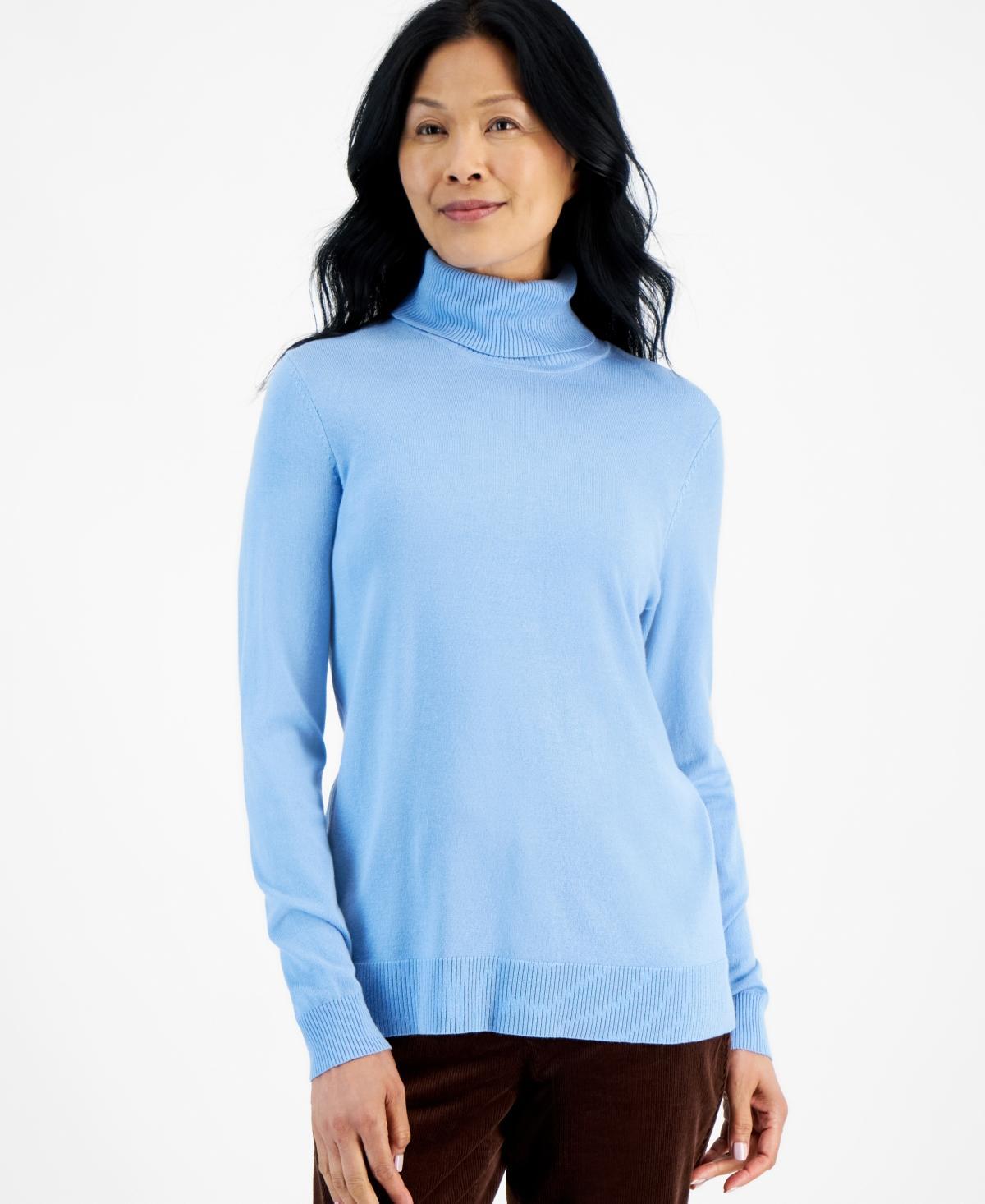 Style & Co Womens Turtleneck Long-Sleeve Sweater, Created for Macys Product Image