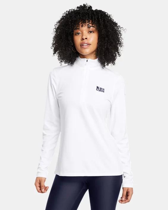 Womens UA Tech Mesh Collegiate  Zip Product Image