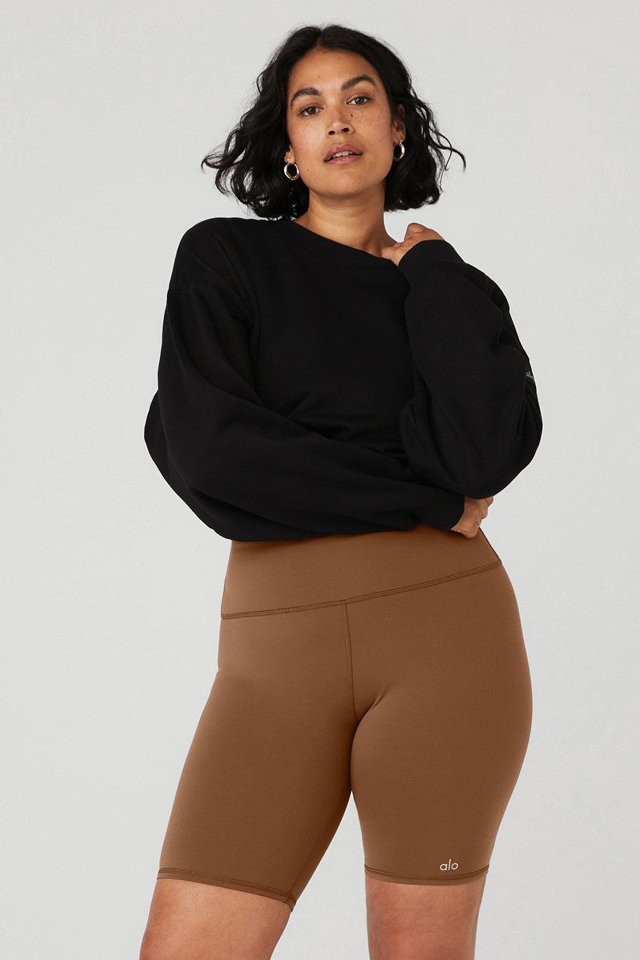 Devotion Crew Neck Pullover - Black Female Product Image