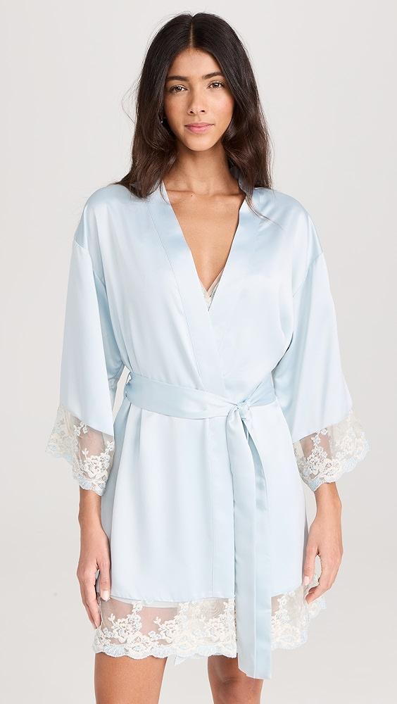 Flora Nikrooz Rosa Charmeuse Kimono | Shopbop Product Image