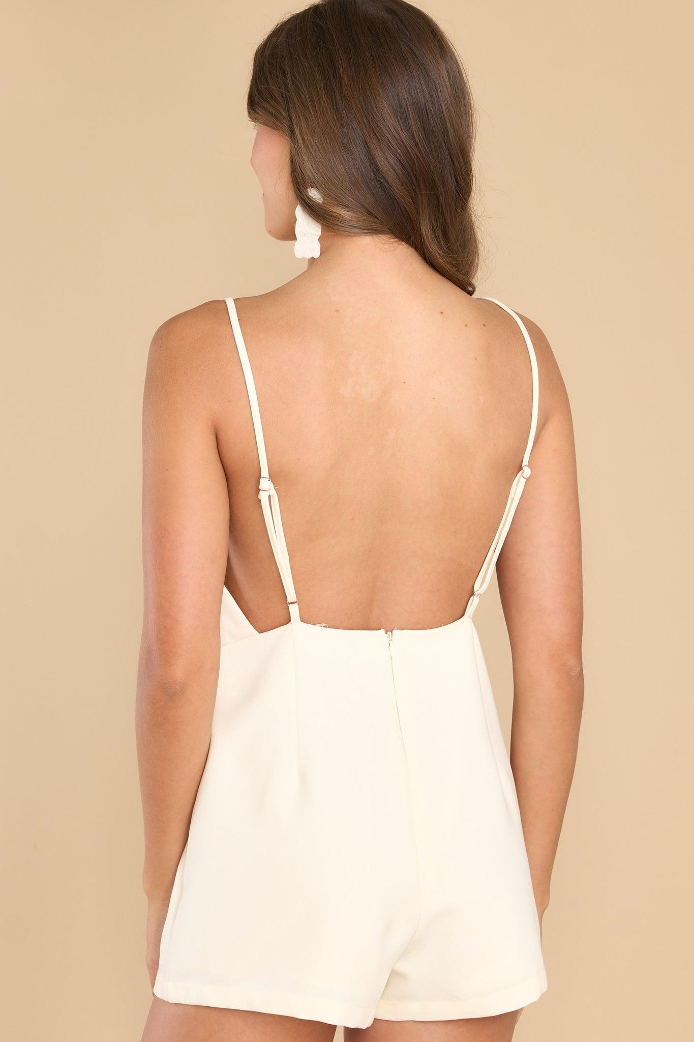 Powerful Thing Ivory Romper Product Image