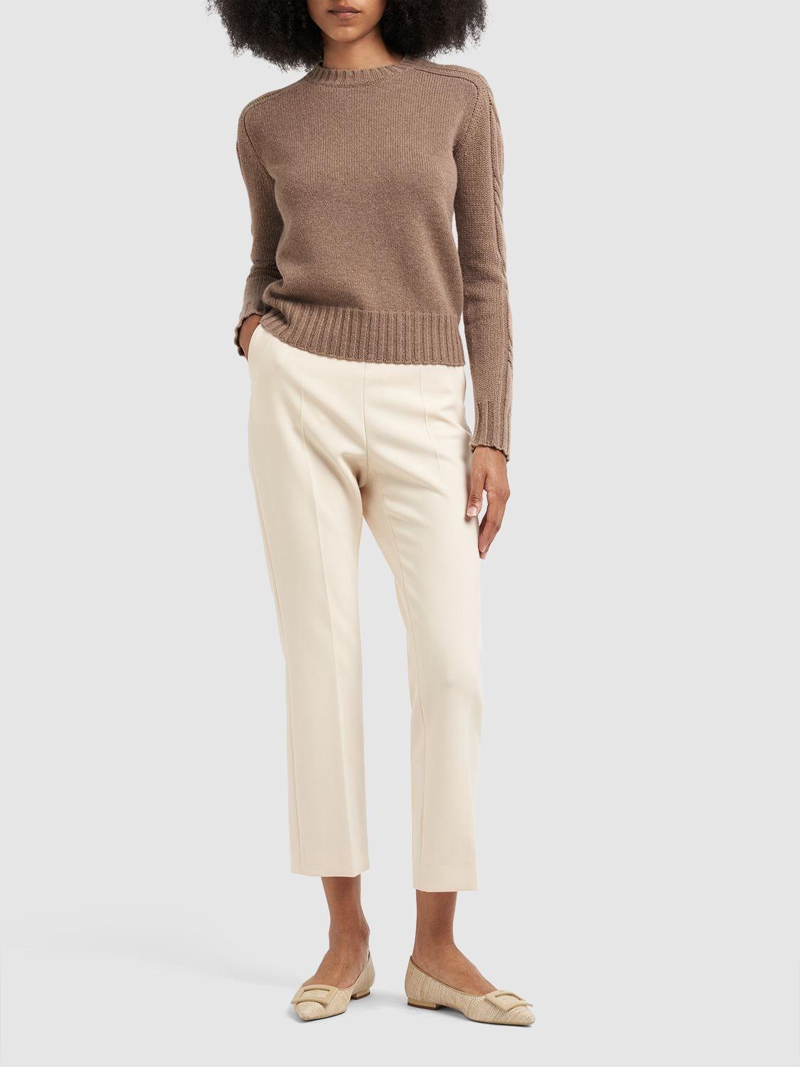 Odessa Cashmere Sweater In Casha Scuro Product Image