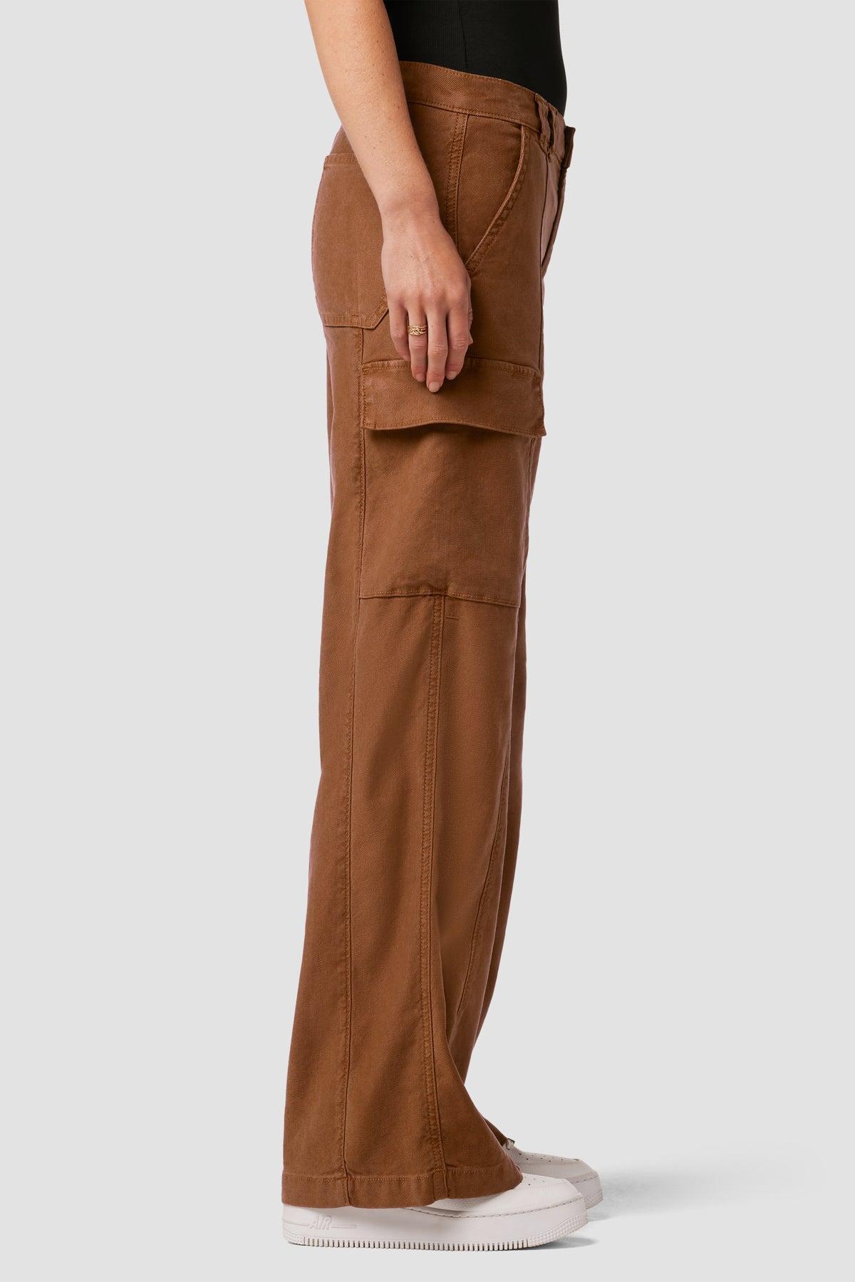 Mid-Rise Utility Wide Leg Cargo Female Product Image