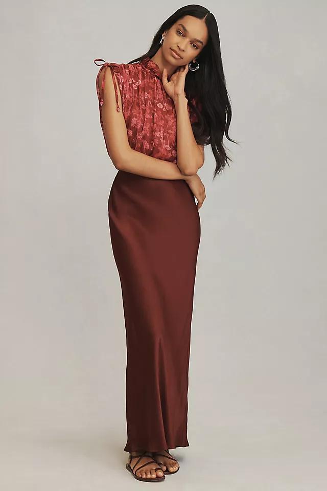 The Tilda Maxi Slip Skirt Product Image