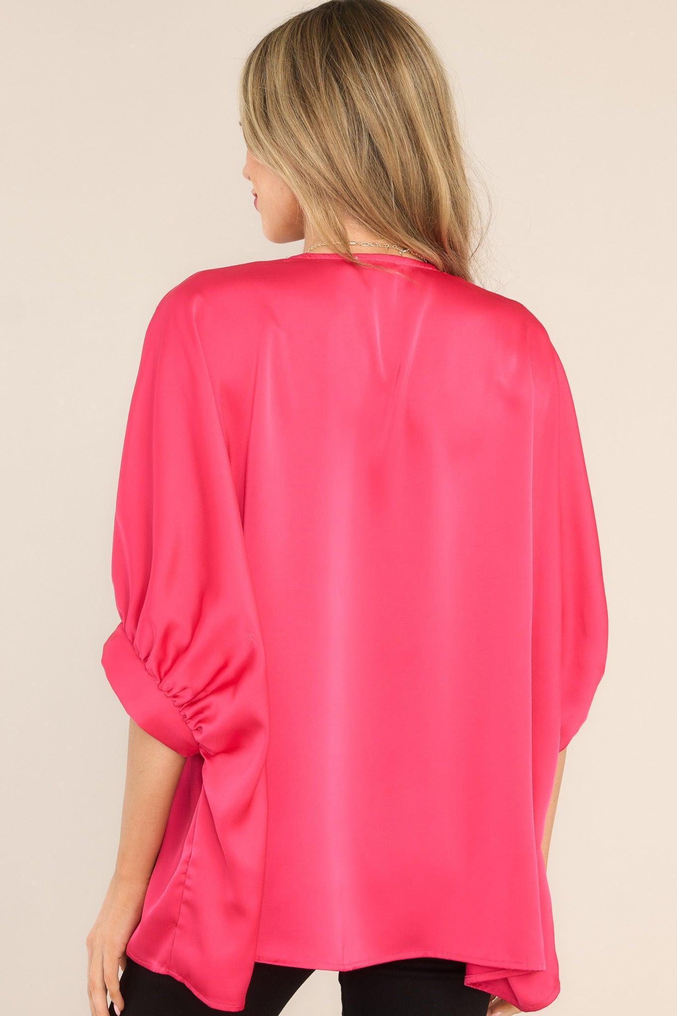 Fun And Flirty Fuchsia Top Product Image