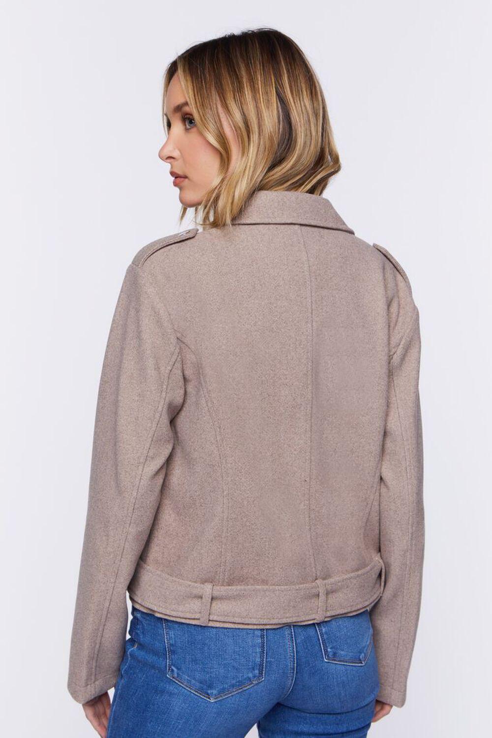 Brushed Moto Jacket | Forever 21 Product Image