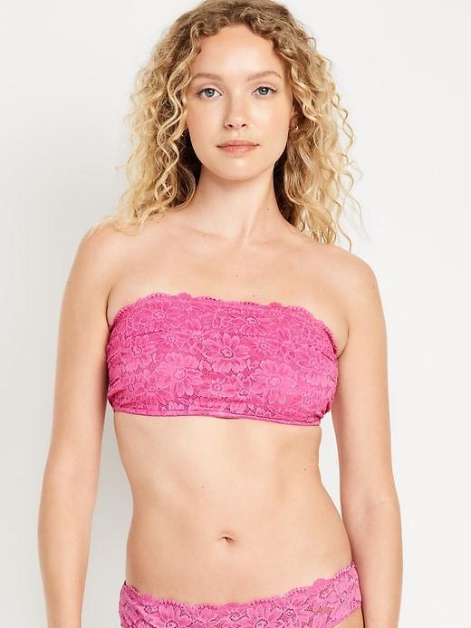 Lace Bandeau Bralette Product Image