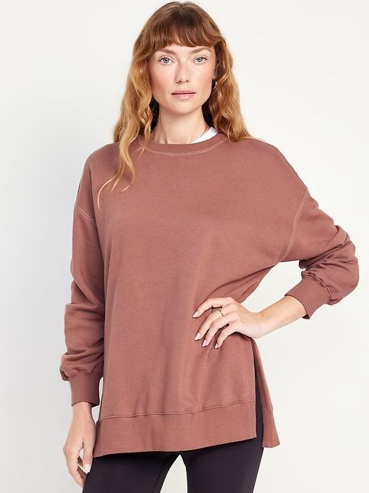 SoComfy Relaxed Tunic Sweatshirt Product Image