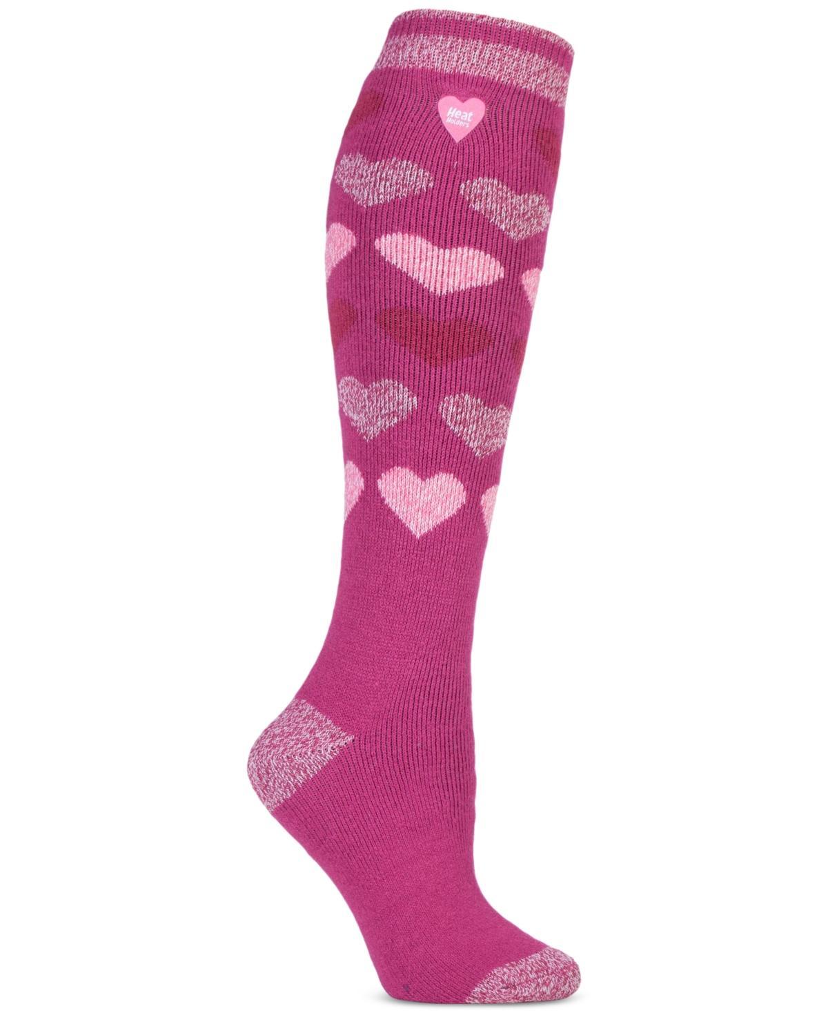 Heat Holders Laura Hearts Long Socks Product Image