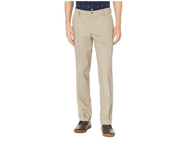 Dockers Straight Fit Signature Khaki Lux Cotton Stretch Pants D2 - Creased (Timber Wolf) Men's Casual Pants Product Image