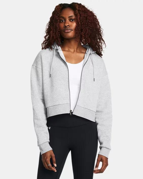 Women's UA Icon Fleece Full-Zip Hoodie Product Image