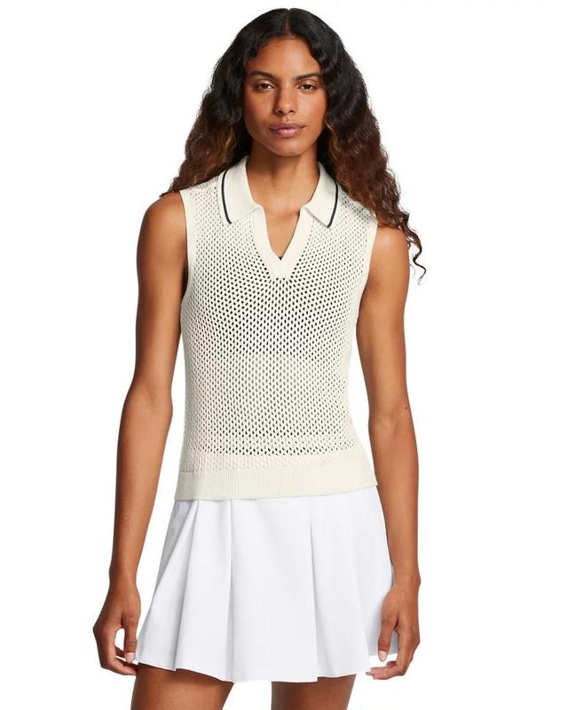 Women's UA Premier Sleeveless Sweater Polo Product Image