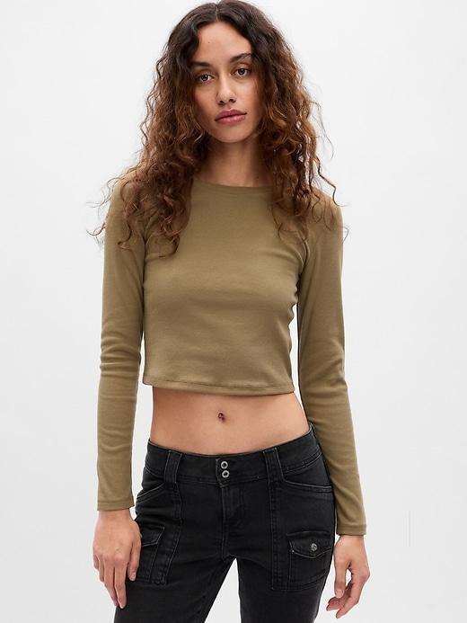 Cropped Rib T-Shirt product image