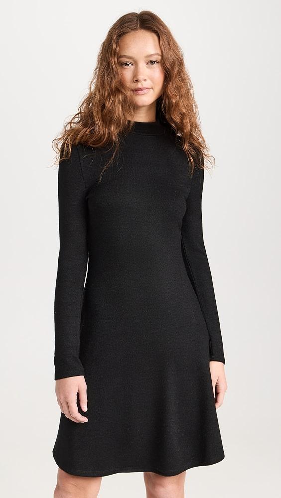 Vince Long Sleeve Short Dress | Shopbop Product Image