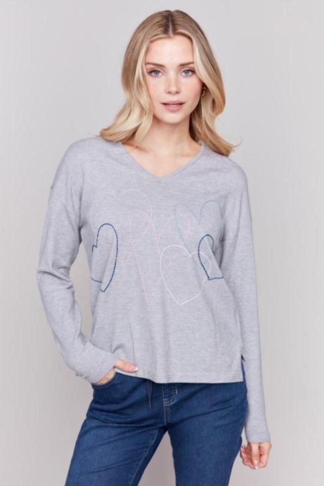 Heart Stitch Sweater Product Image