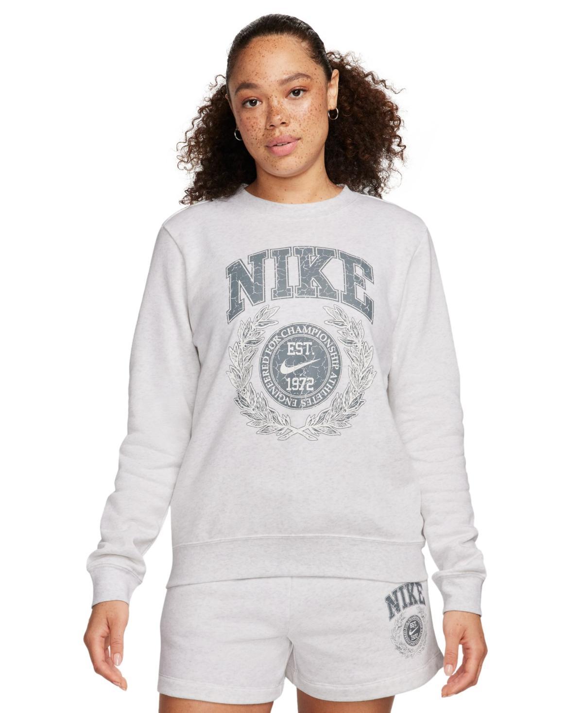 Women's Sportswear Club Crewneck Fleece Sweatshirt Product Image