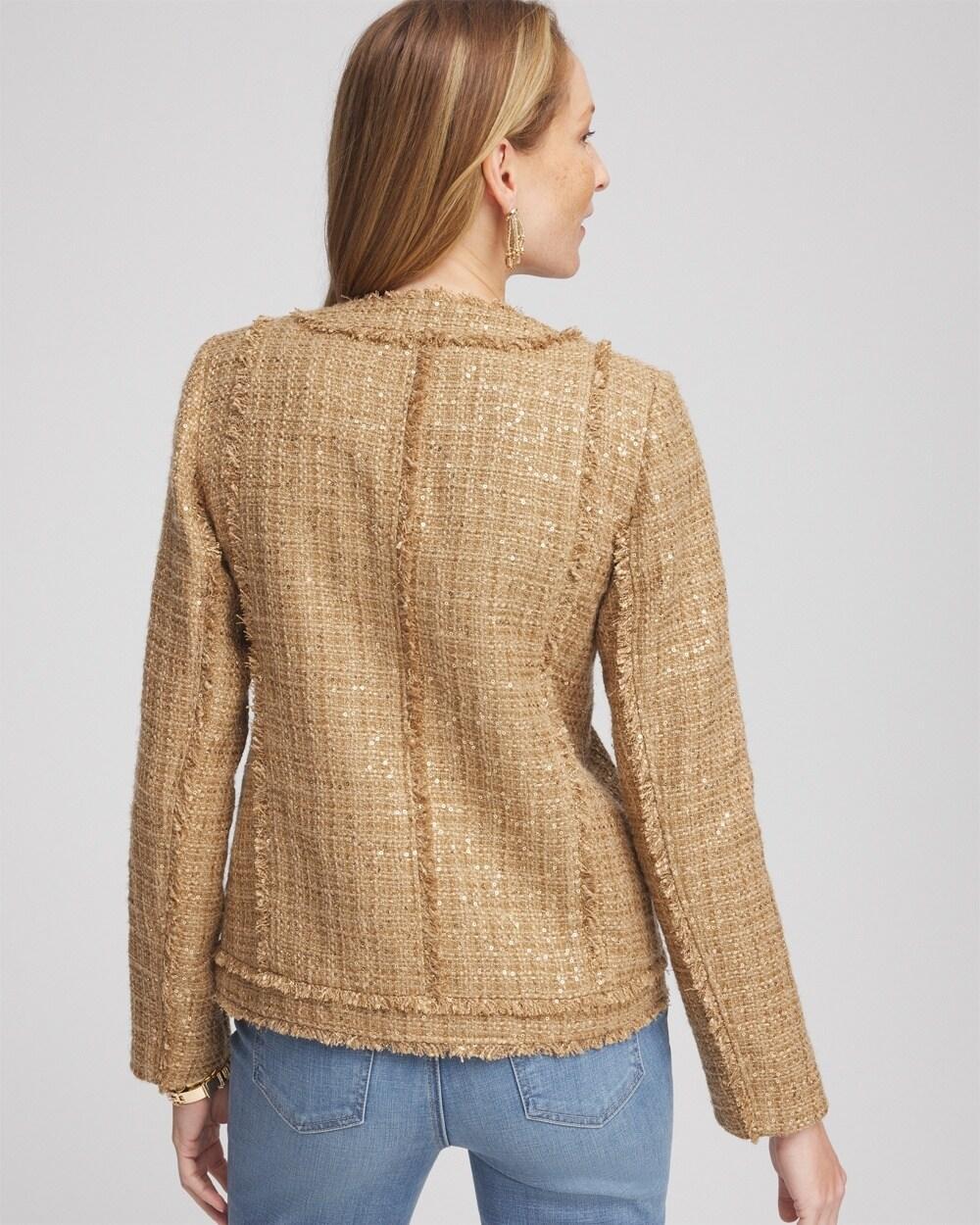 Gold Tweed Jacket Product Image