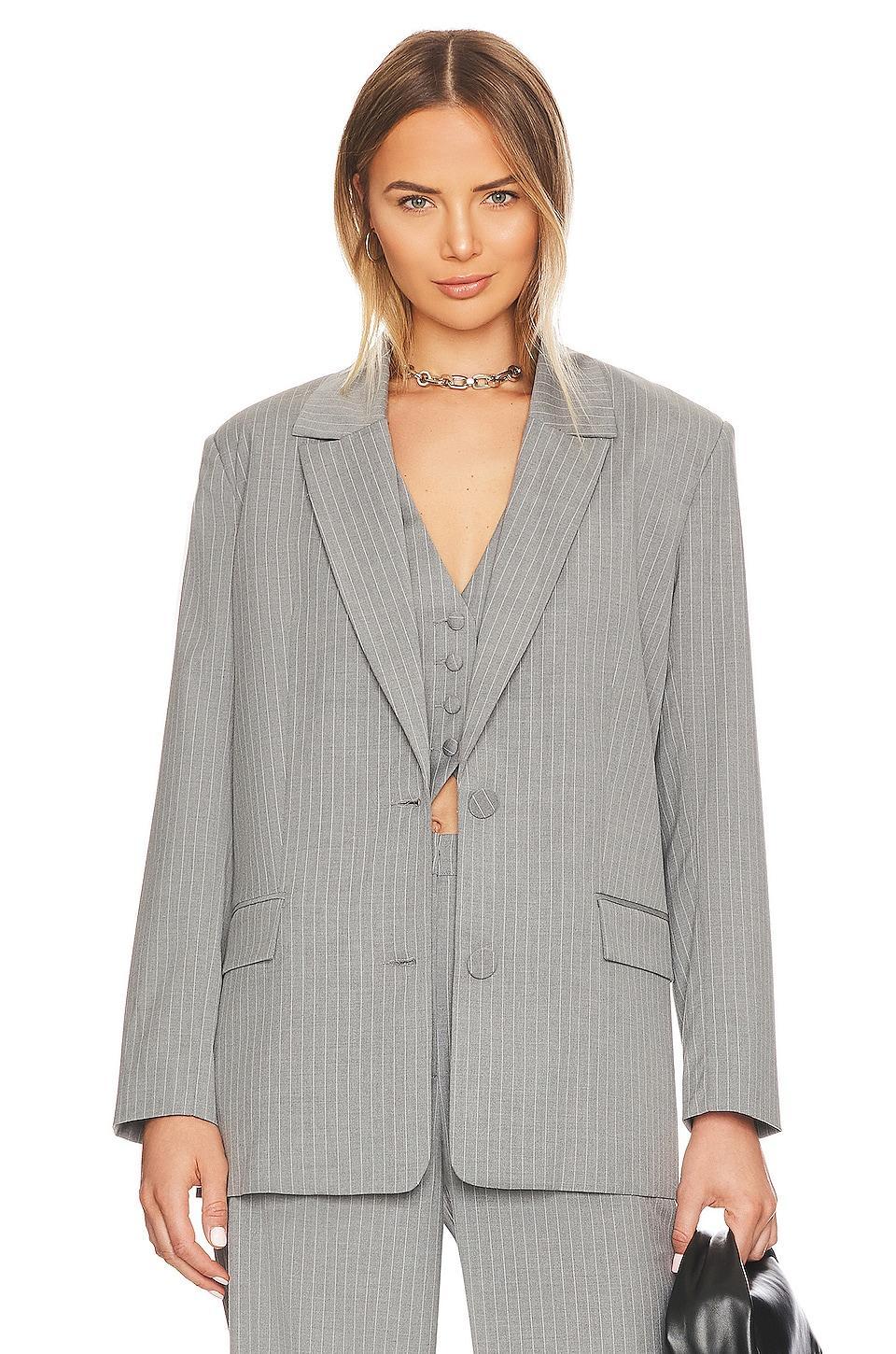 Pin Stripe Blazer Bardot Product Image