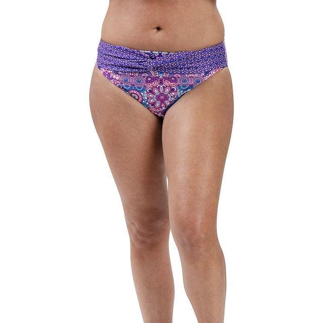 Womens Dolfin Aquashape UPF 50+ Print Twist-Front Swim Briefs Product Image