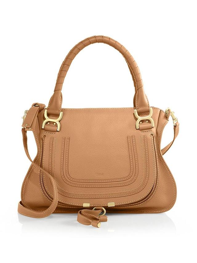 Womens Medium Marcie Leather Satchel Product Image