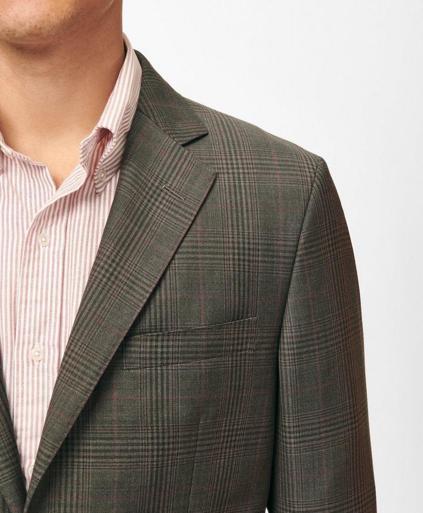 Slim Fit Checked Sport Coat in Wool Product Image