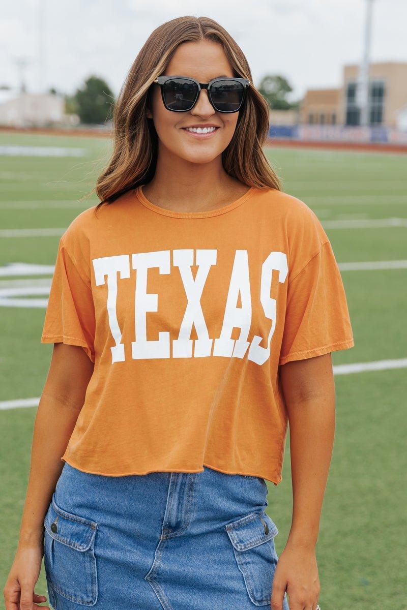 Texas Short Sleeve Game Day Tee - Orange - FINAL SALE Product Image