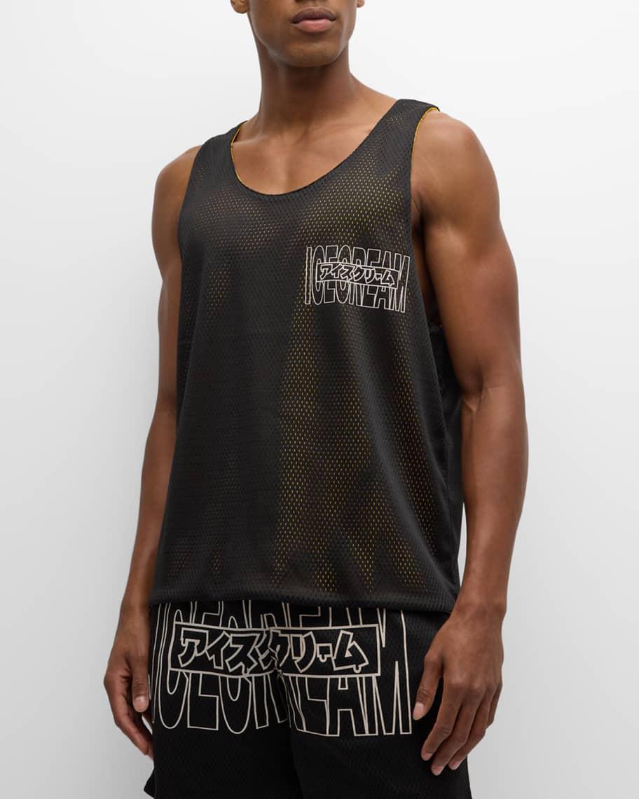 Mens Brick Reversible Mesh Tank Top Product Image