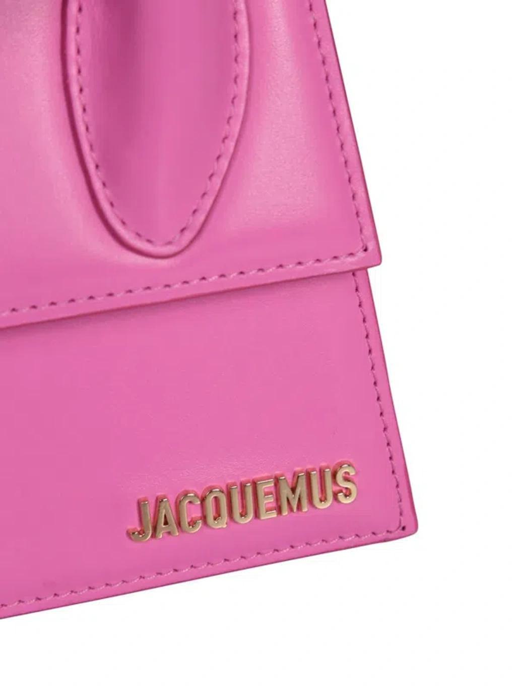 JACQUEMUS Le Chiquito Mini Tote Bag In Pink Product Image