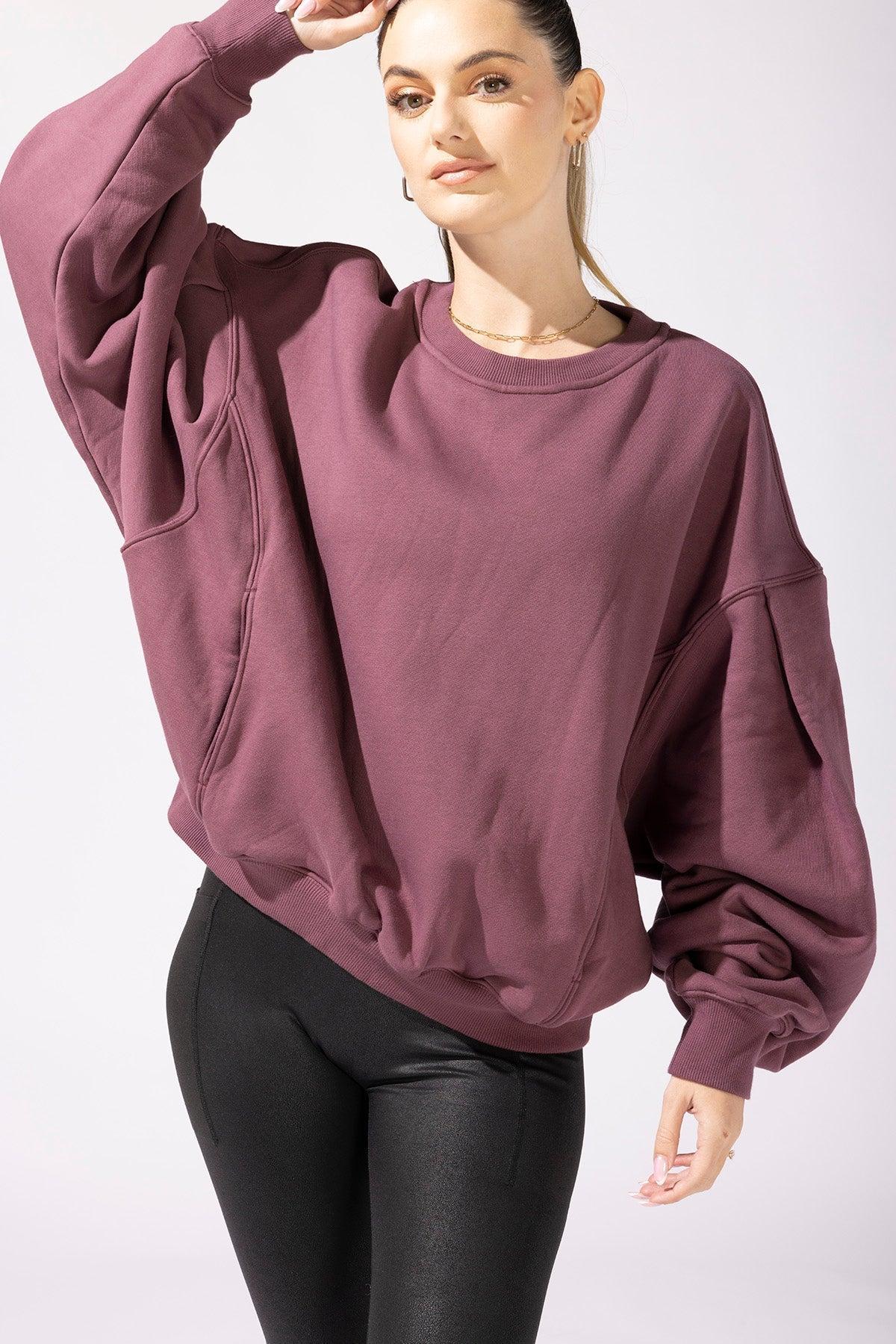 Brunch Sweater - Merlot Product Image