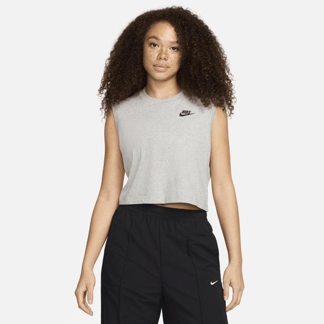 Womens Nike Sportswear Club Sleeveless Cropped Top Product Image