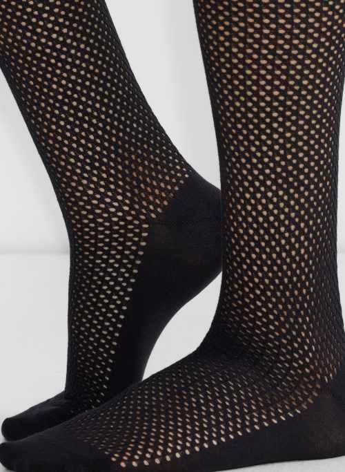 fishnet knee-high sock Product Image