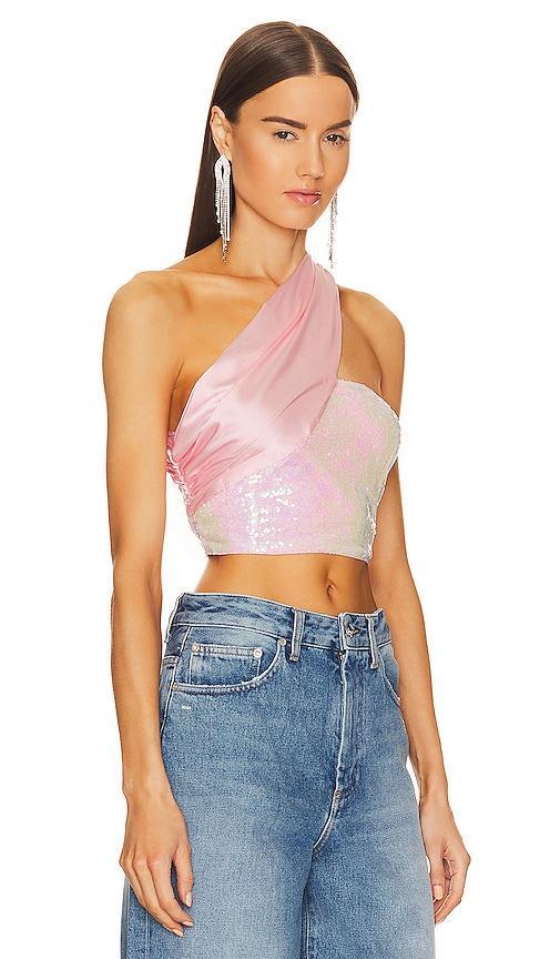 superdown Gea Asymmetrical Crop Top Size S. Product Image