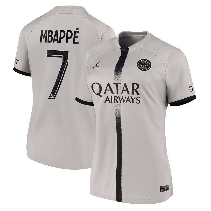 Womens Nike Kylian Mbapp Black Paris Saint-Germain 2022/23 Away Breathe Stadium Replica Player Jersey Product Image